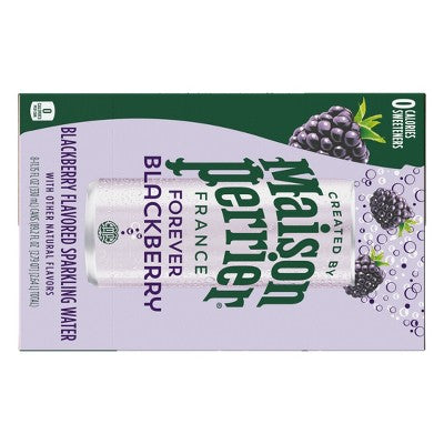 Maison Perrier Blackberry Sparkling Water - 8pk/11.15 fl oz Cans
