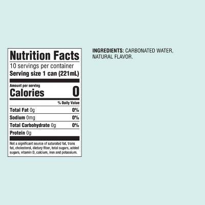 Tropical Splash Sparkling Water - 10pk/7.5 fl oz Cans Good & Gather