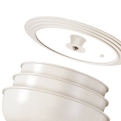 Carote 11.5" Universal Lid White