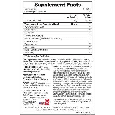 Extenze Male Enhancement Tablets for Male Performance Support and Sexual Wellness, Dietary Supplement