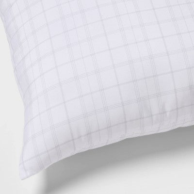 Standard/Queen 2pk Firm Support Dorm Bed Pillows Cover Made with Recycled Materials Moisture Wicking Allergy Protection - Room Essentials (LOCAL PICKUP ONLY)