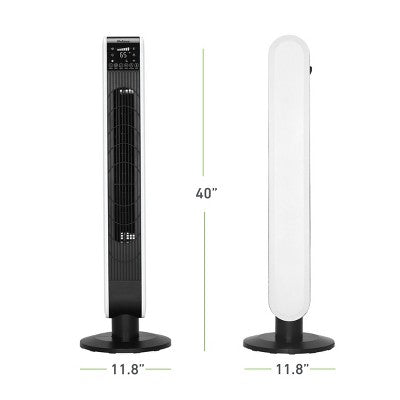 Holmes 40' Wi-Fi Tower Oscillating Fan with Clean Breeze (LOCAL PICKUP ONLY)