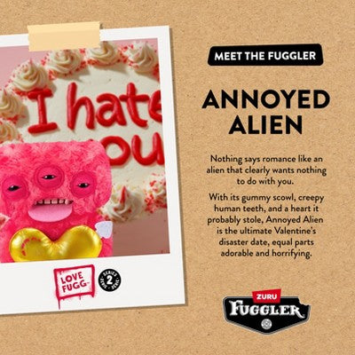 Fuggler 9" Love Fugg - Annoyed Alien
