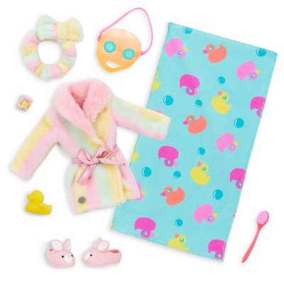 Glitter Girls Bathtime 14" Doll Clothes with Accessories Sparkles and Bubbles