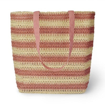 Woven Tote Brown - Bullseye's Playground
