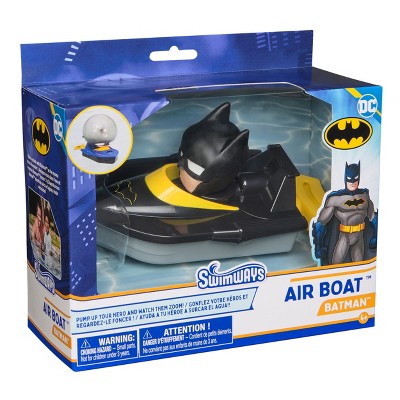 Swimways DC Batman Air Boat: Pool Splash Toy for Ages 4+