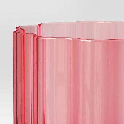 11.1oz Glass Tumbler Pink - Threshold