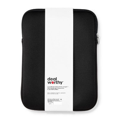 iPad Pro Tablet Sleeve - dealworthy Black: Accessories for iPad Pro 12.9-inch
