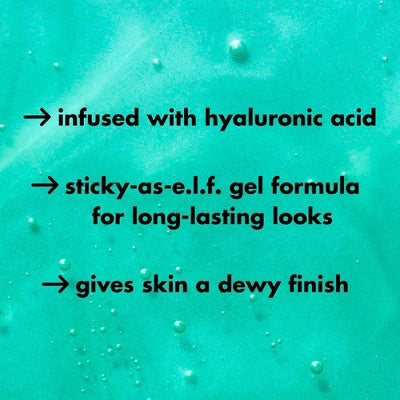 e.l.f. Jumbo Power Grip Primer - 2.5 fl oz: Dewy Finish, Paraben-Free, Vegan, Gel Formula