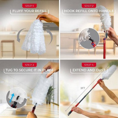 O-Cedar Flex & Catch Refills - 10ct