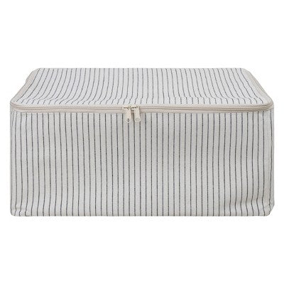 Canvas Under The Bed Storage Pinstriped - Bullseye's Playground