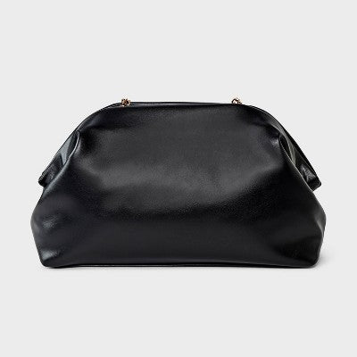 Studded Oversized Clutch - A New Day Black