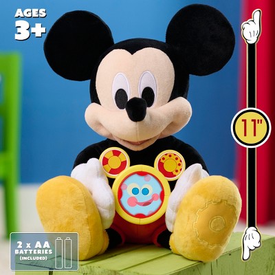 Disney Jr. Oh Toodles! 11" Mickey Mouse Interactive Plush Toy 3 Modes of Play Ages 3 and Up
