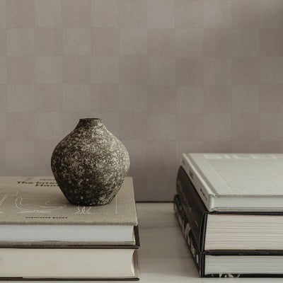 Tempaper & Co. Classic Check Textured Peel and Stick Wallpaper by Jeremiah Brent (LOCAL PICKUP ONLY)