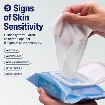 Cetaphil Gentle Skin Cleansing Face Wipes Cloths - Unscented - 10ct