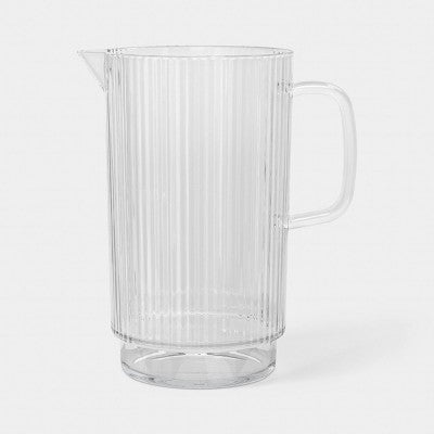 Cassin Ribbed Pitcher - Threshold