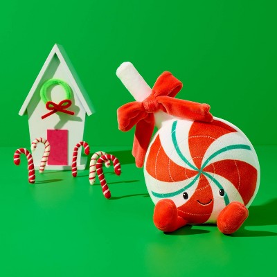 9" Peppermint Lollipop Plush - Gigglescape