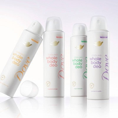 Dove Beauty Whole Body Aluminum Free Invisible Deodorant Spray - Coconut & Vanilla - 4oz