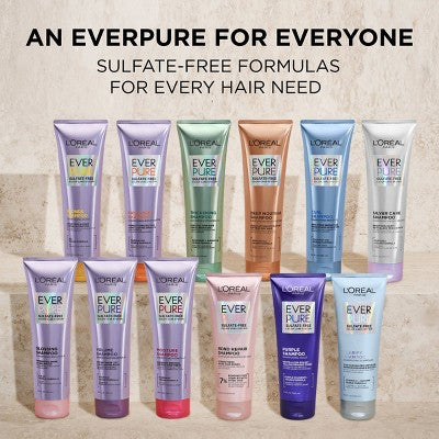 L'Oreal Paris EverPure Silver Care Shampoo for Gray Hair - 8.5 fl oz