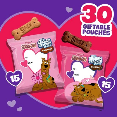 Kellogg's Valentine's Scooby Graham's Cookies - 30oz/30ct