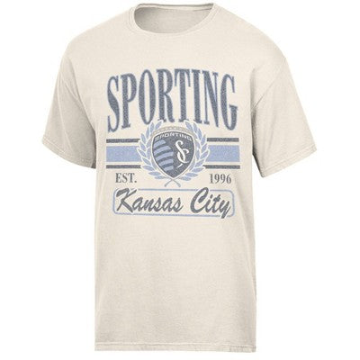 MLS Sporting KC Women's Parchment Fashion T-Shirt - S