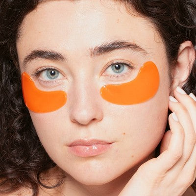 SpaLife Bright Eyed Brightening Undereye Mask - 8ct: Contains Vitamin C, Orange Scent, For Normal Skin