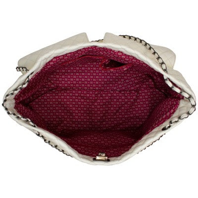 Badgley Mischka Diana Travel Weekender Bag XL - Cream (LOCAL PICKUP ONLY)