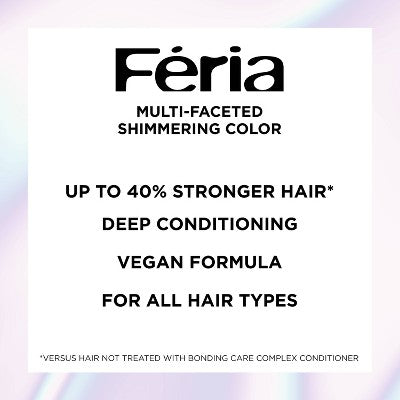 L'Oreal Paris Feria Multi-Faceted Shimmering Color - 6.3 fl oz - 60 Light Brown - 1 Kit
