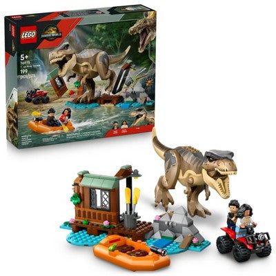 LEGO Jurassic World T Rex River Escape Dinosaur Toy 76975