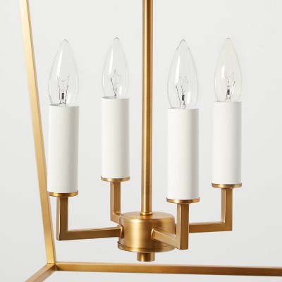 Lantern Pendant Brass - Threshold designed with Studio McGee: Vintage-Inspired, Adjustable Chain, ETL Listed