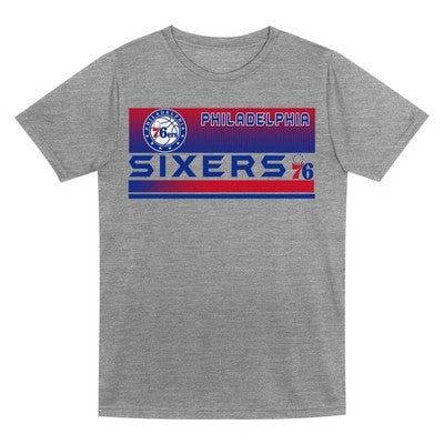 NBA Philadelphia 76ers Toddler 2pk Gray T-Shirt Set - 2T