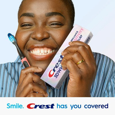 Crest 3D White Advanced Sensitivity Relief Toothpaste - 3.9oz