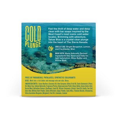 Every Man Jack Tahoe Blue Body Bar Soap - 5oz