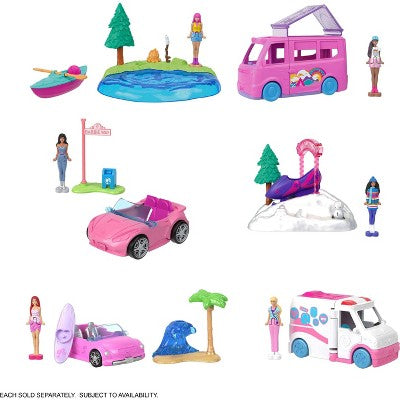 Barbie Mini BarbieLand Vehicles NC Set - 3pc