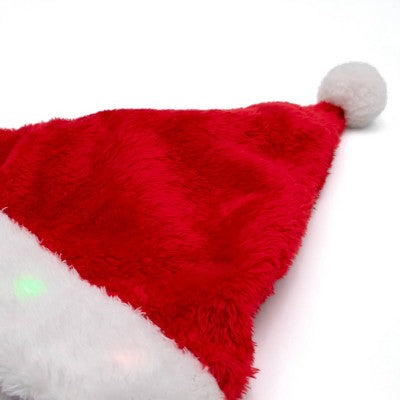 Light Up Hat Santa Red - Bullseye's Playground