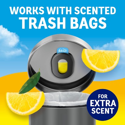 Febreze Trash - Trash Aisle Air Freshener Starter Kits - Clean Lemon