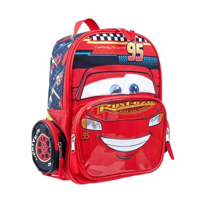 Disney Kids' Cars 12" Backpack - Red
