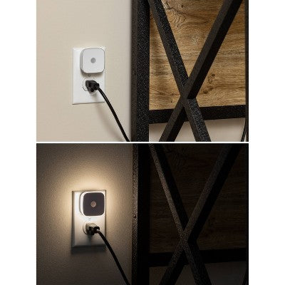 Energizer 2pk Mini Motion-Sensing LED Nightlights White