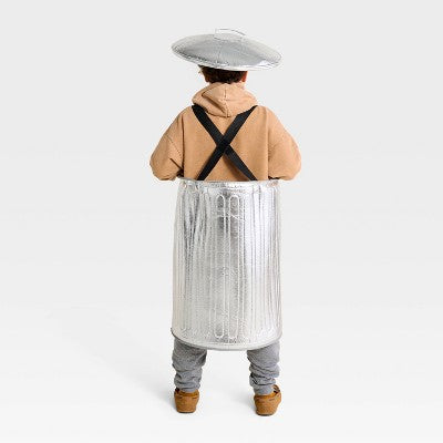 Kids' and Adult Trash Can Halloween Costume Vest - Hyde and EEK! Boutique Silver One Size Fits Most