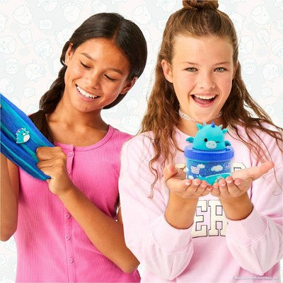 Squishmallows Slime Jar Top Tatiana Blue Raspberry Scented Slimes and Putties: Educational Focus on Gross Motor Skills