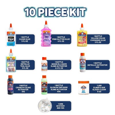 Elmer's 10pc Kaleidoscope Slime Kit Gift