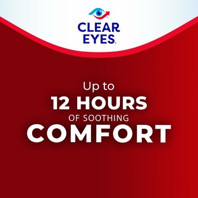 Clear Eyes Maximum Strength Eye Drops for Redness Relief, Dryness, Burning, & Irritation - 0.5 fl oz