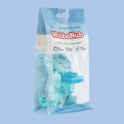 WubbaNub Pacifier - Axolotl: Silicone, BPA-Free, Plush Toy