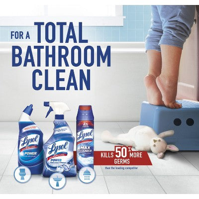 Lysol Power Aerosol Bathroom Cleaner - 24 fl oz