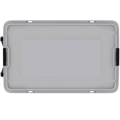 Hefty 50gal MAX PRO Storage Tote Alloy Gray (LOCAL PICKUP ONLY)