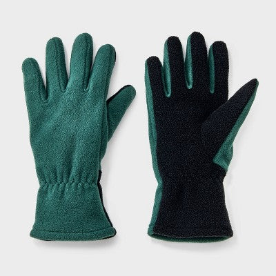 Fleece Gloves - All In Motion Green S/M