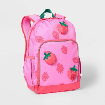 Kids' 17'' Classic Backpack - Cat & Jack Strawberry: Food Pattern
