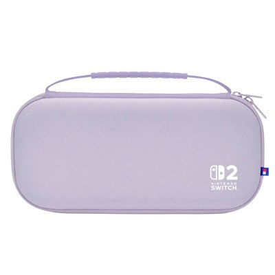 HORI Slim Hard Shell Tough Pouch (Cozy Lavender) for Nintendo Switch 2