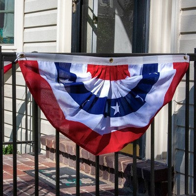 Valley Forge Flag 36"x18" Fan Bunting