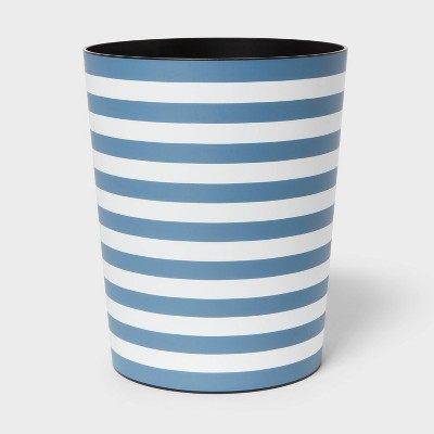 Navy Stripe Kids' Waste Can - Pillowfort
